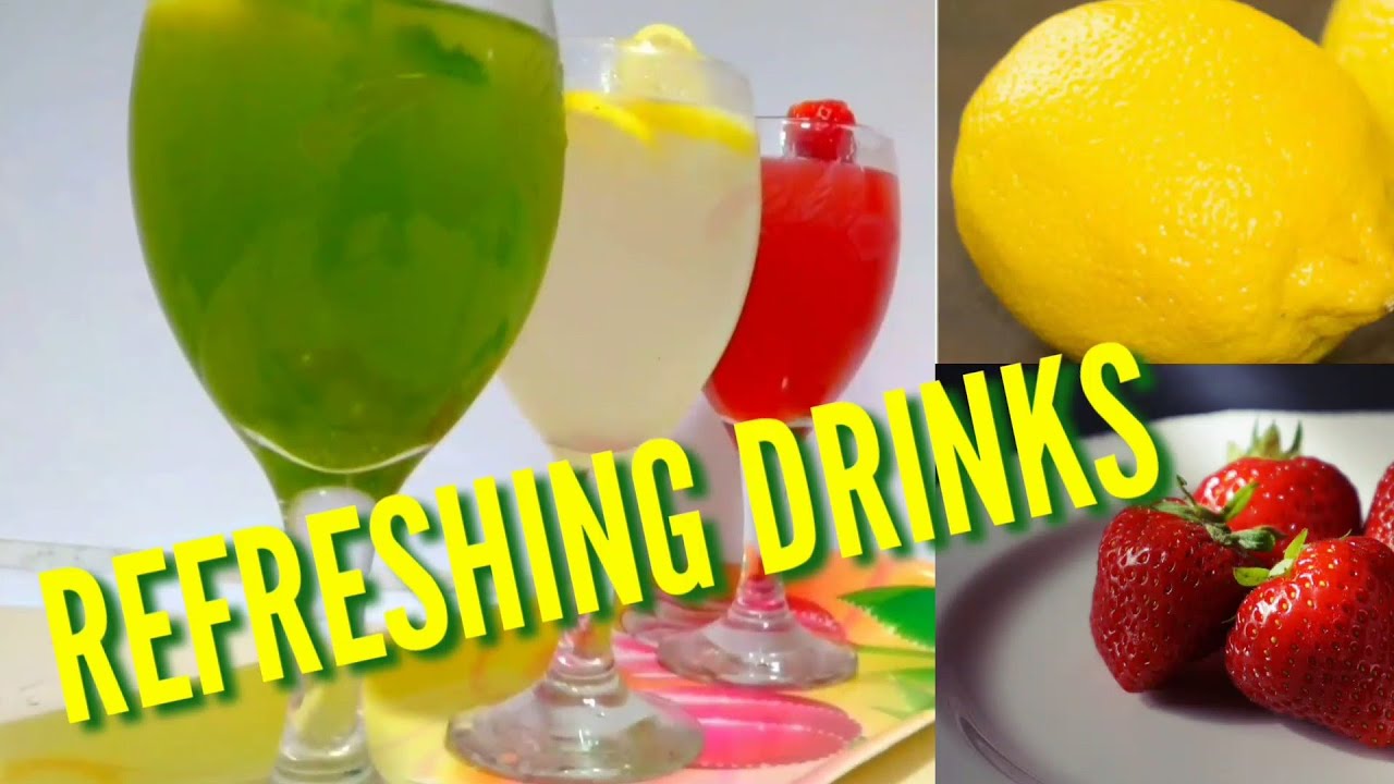 TOP 3 SHARBAT RECIPE l HOW To MAKE REFRESHING DRINKS l SUMMER DRINKS l Healthy Drinks recipe l Easy