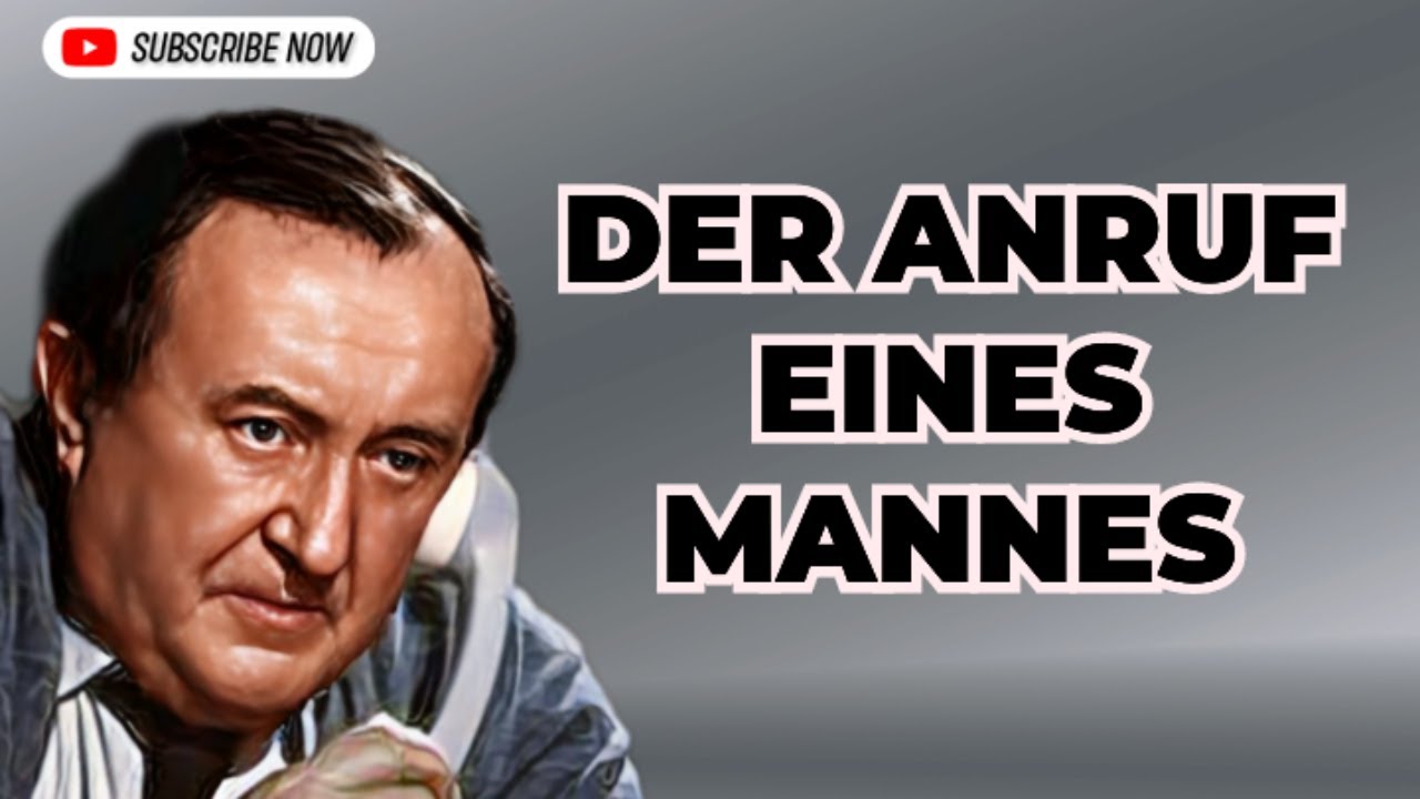 DER ANRUF EINES MANNES  #krimihörspiel  #retro  Michael Ande   Elisabeth Volkmann 1978