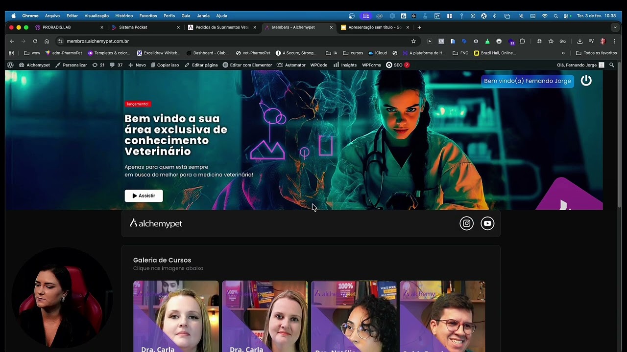 Como Usar os Sistemas do Laboratório Alchemypet (Passo a Passo)
