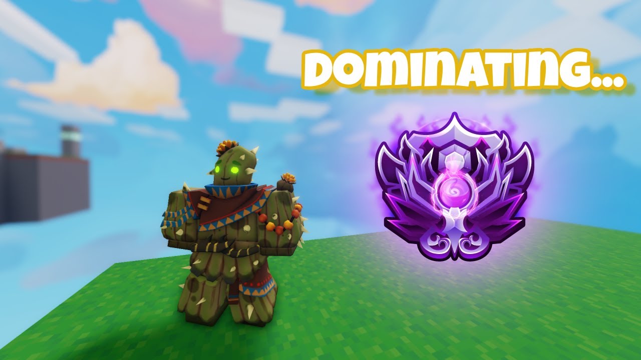 Dominating Ranked With The BEST STRATS in Roblox Bedwars...