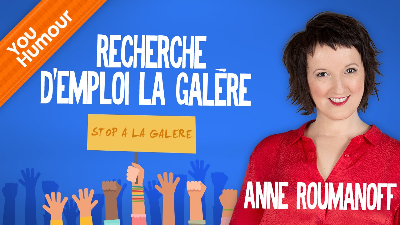 Anne Roumanoff: l'A.N.P.E, recherche d'emploi la galère