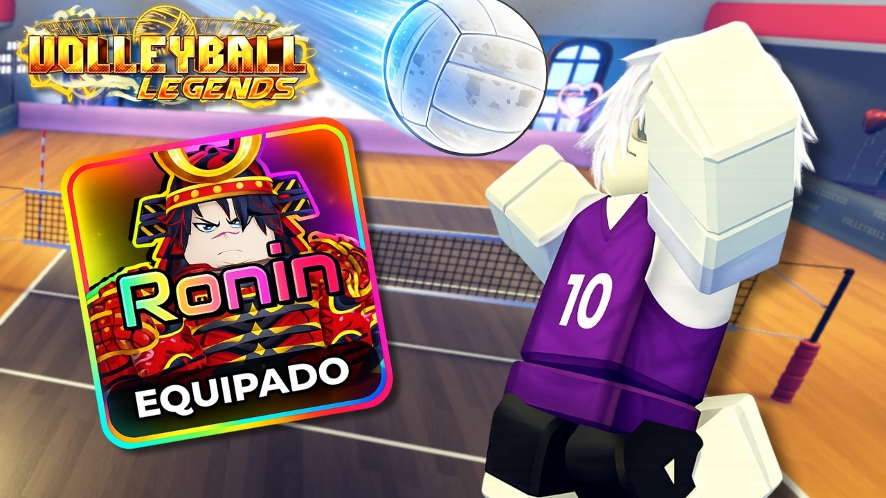 RONIN é o novo MELHOR ESTILO do VOLLEYBALL LEGENDS!!