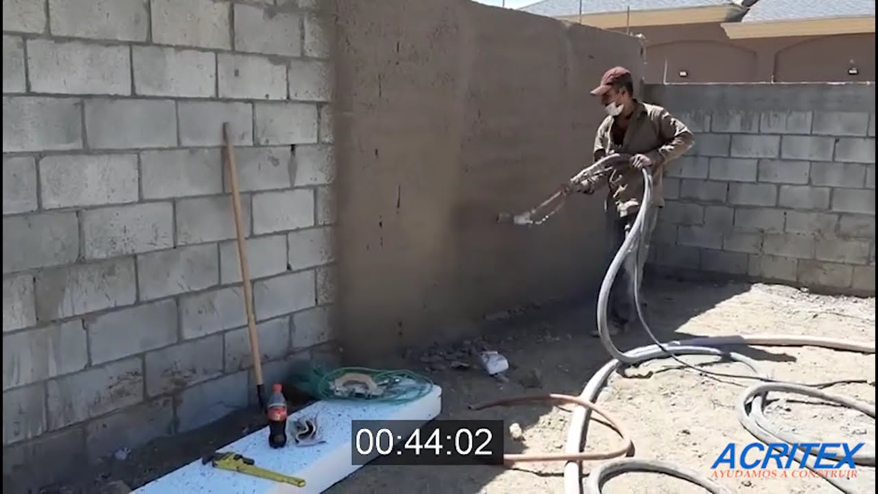 Lanzadora de Mortero Acritex 13HP - Prueba de Lanzado