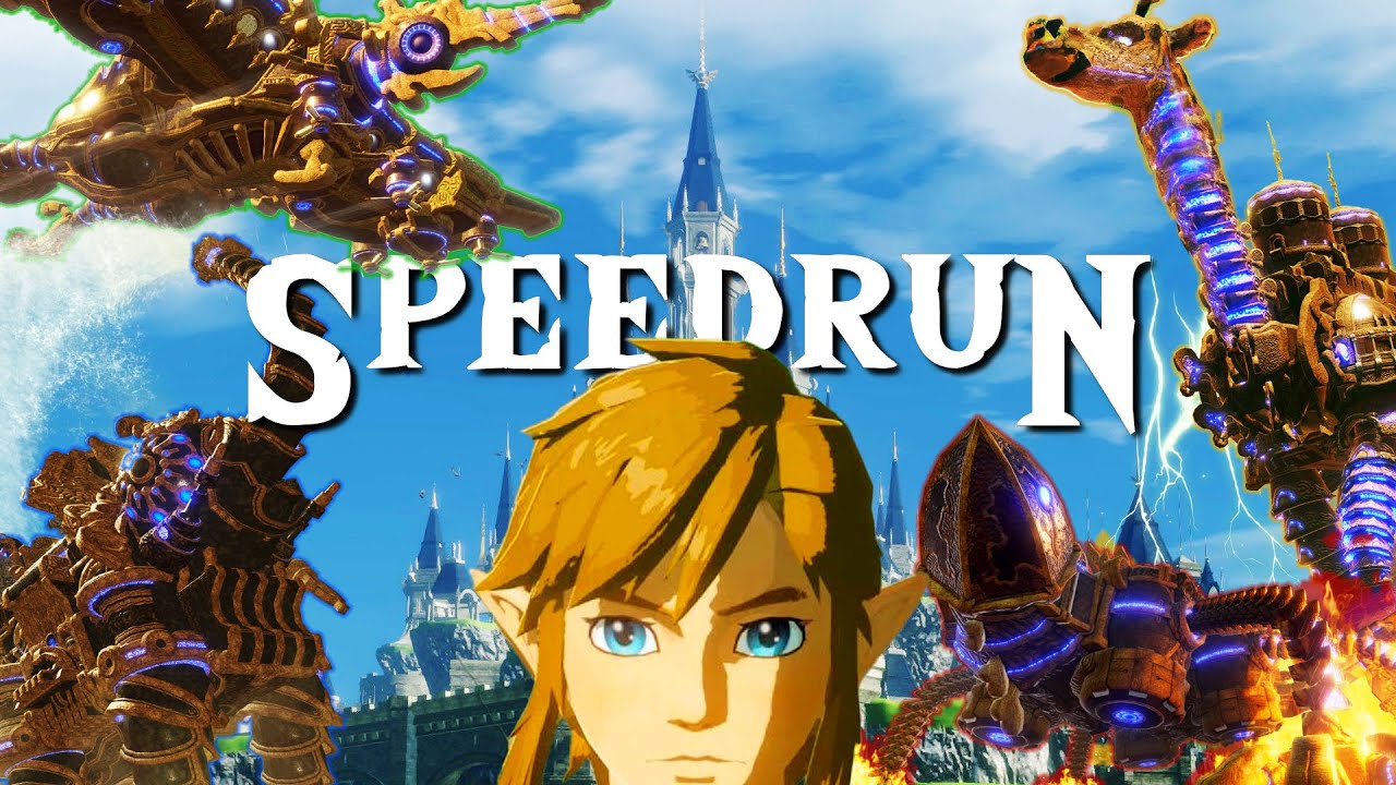 Speedrun any% Zelda BOTW All Dungeons en 1h 26m 41s par @Player5SR | WR 🏆 (Commenté en Français)