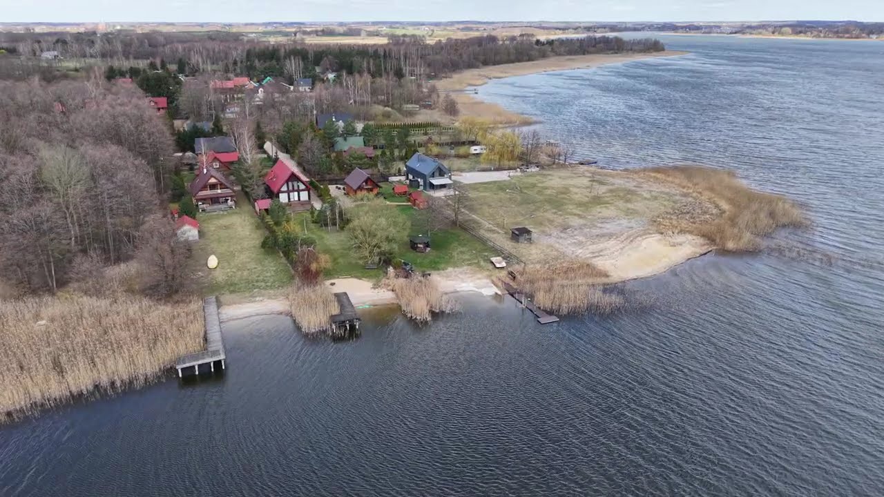 Rajgród z lotu ptaka – perła Podlasia nad Jeziorem Rajgrodzkim 🌊🏞️