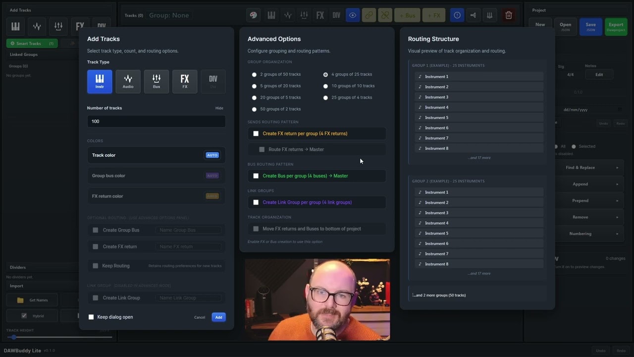 DAWBuddy Dev Log #8 – Умная маршрутизация, которой нет даже в DAW! Если только у Reaper её нет......