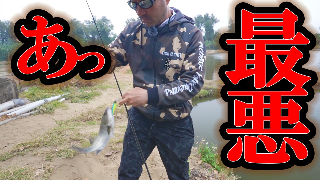 釣れすぎた。その後、秦拓馬が釣れた。