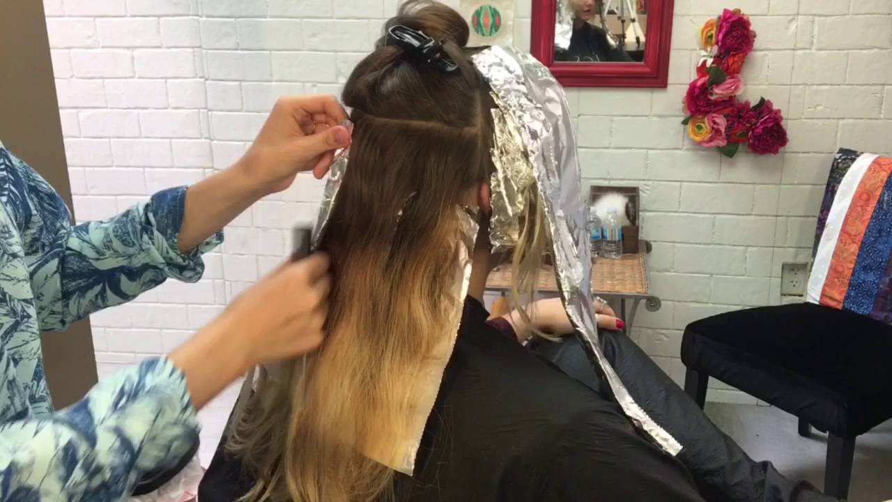 Balayage Retouch || Hair Tutorial