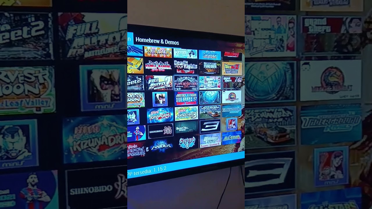 ppsspp di TV Android? #games #tv #review