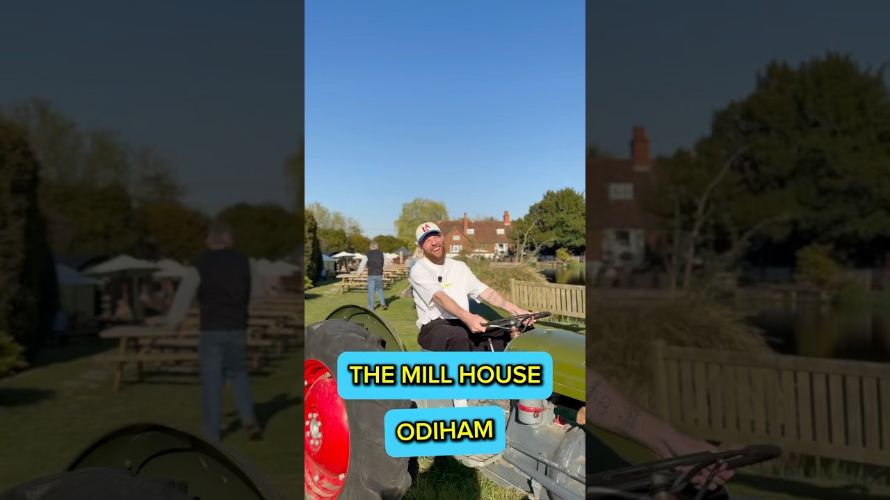 Does this pub have the UK's best beer garden? - The Mill House, Odiham  