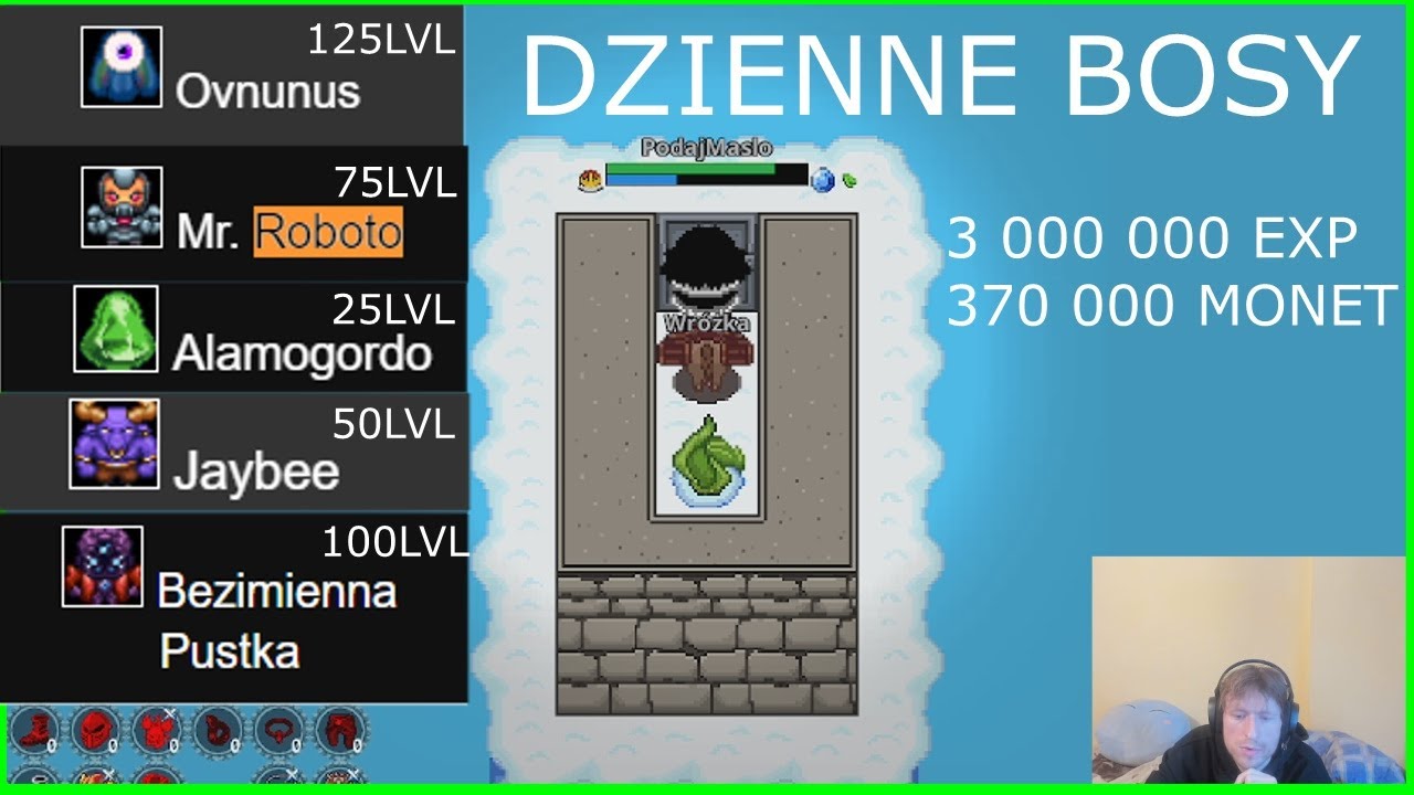 5 BOSÓW, KTÓRE MOŻESZ CODZIENNIE ATAKOWAĆ (JAYBEE, ONVUNUS, ALAMOGORDO, MR.ROBOTO, PUSTKA) - Kakele