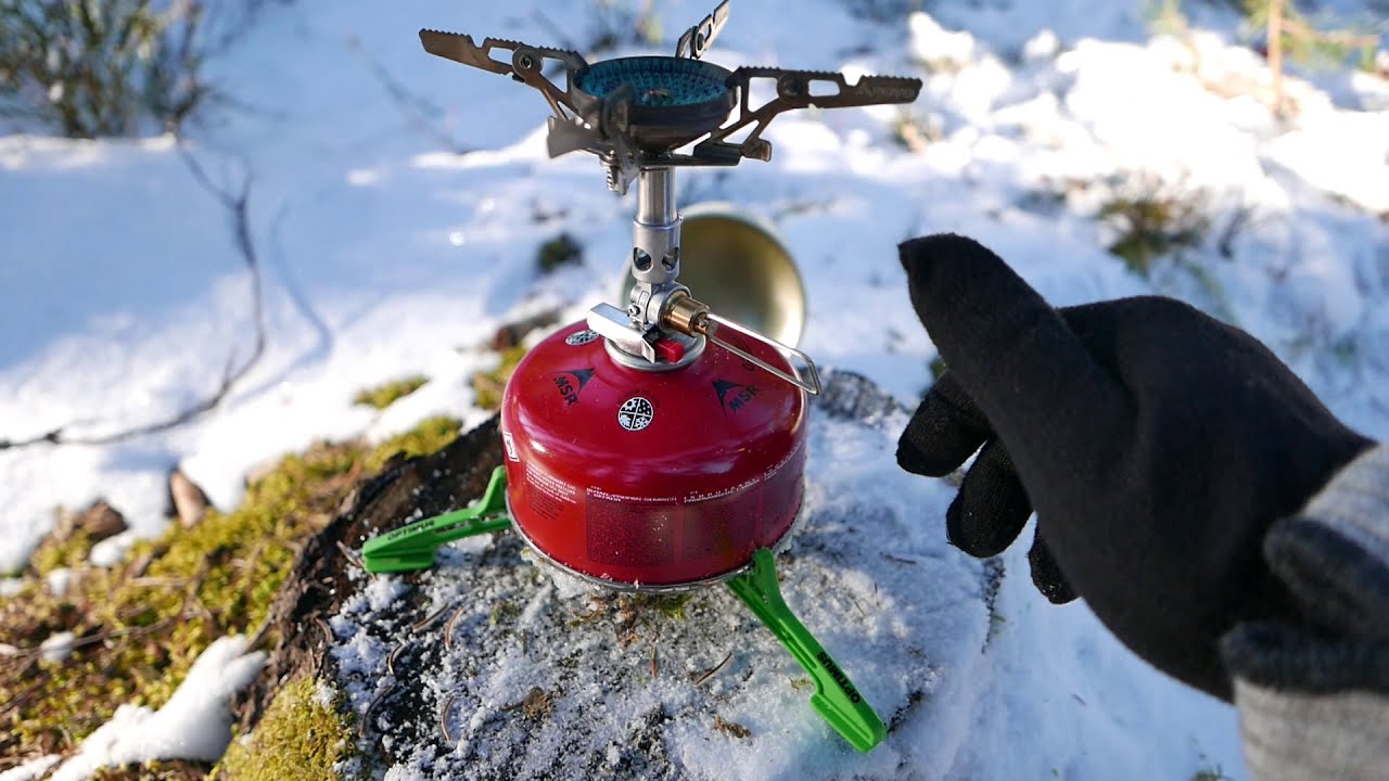 Spätwinter Overnighter m. Gaskochertest