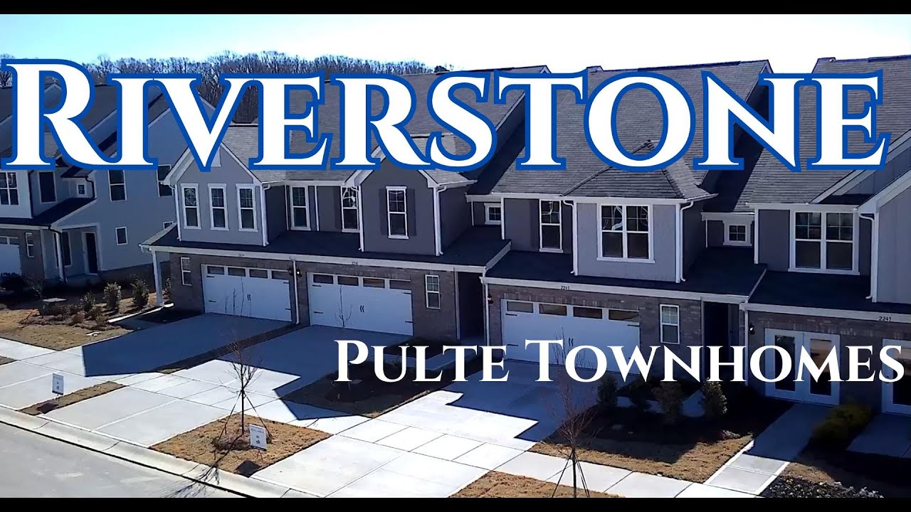 Riverstone | Pulte Homes | Palomino New Townhouse | Monroe NC