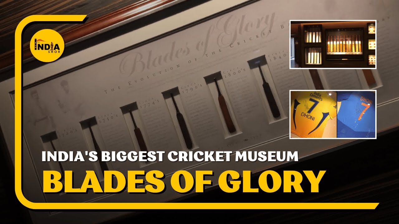 India's Biggest Cricket Museum in Pune - Blades of Glory