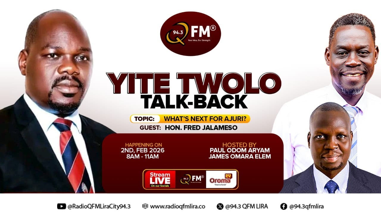 YITE TWOLO TALK-BACK (GUEST: HON. FRED JALAMESO) - RESTREAM