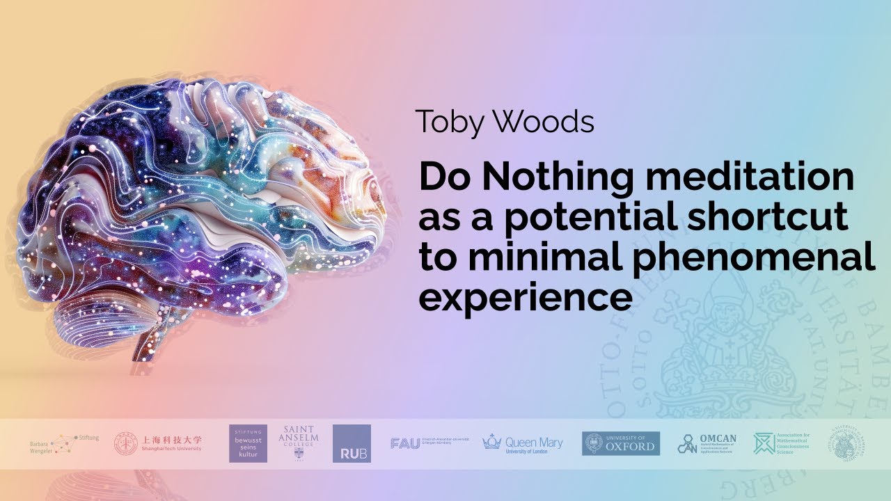 Toby Woods - Do Nothing meditation as a potential shortcut to minimal phenomenal experience