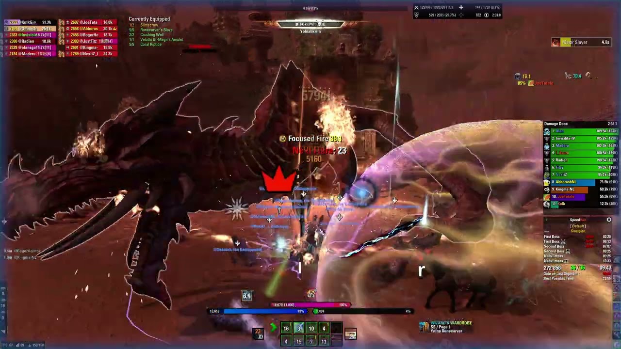 Sunspire World Record - 15:59 - Destro on Door - Arcanist DD