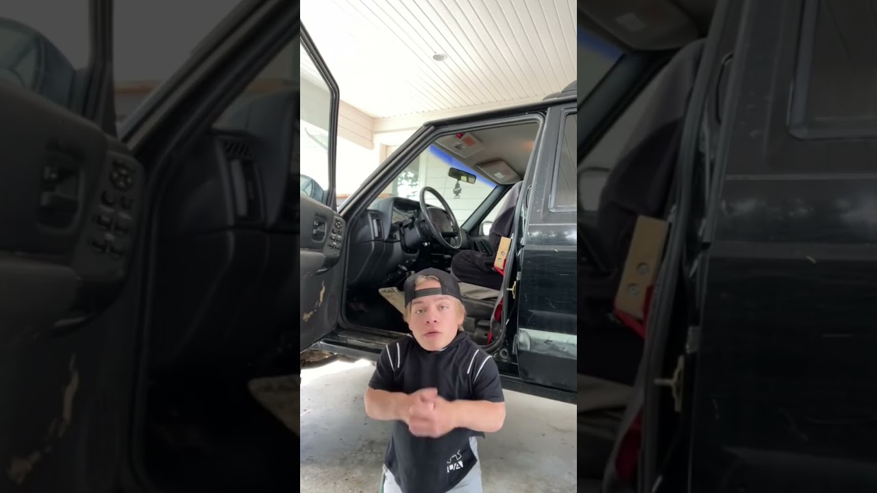 How do I get in my jeep at 3.5 ft tall? 