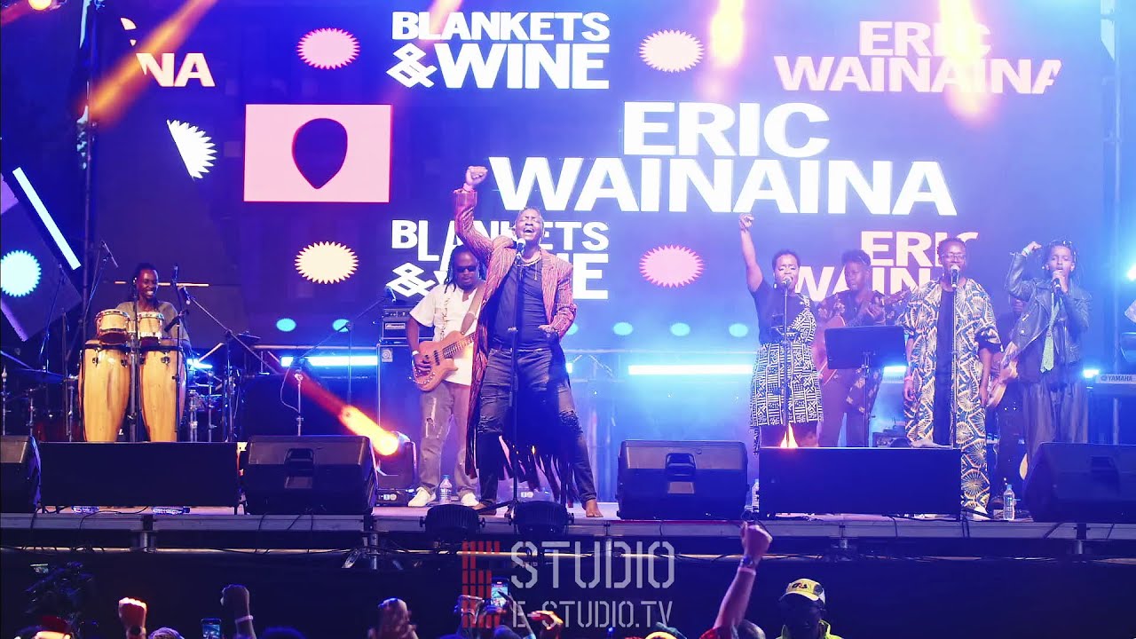 ERIC WAINAINA - LIVE PERFORMANCE AT (BLANKETS AND WINE)