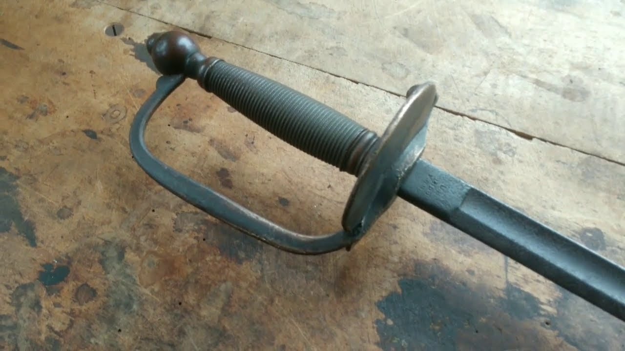 Repairing an 1863 Roby Sword (Ambient Sound)