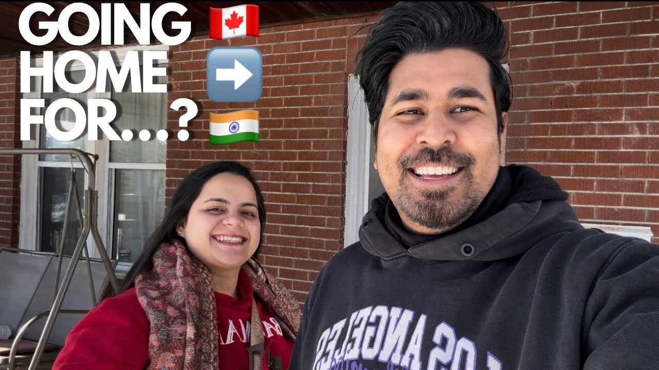 Finally Going Home! Canada to Delhi for Our Wedding 🇨🇦➡️🇮🇳