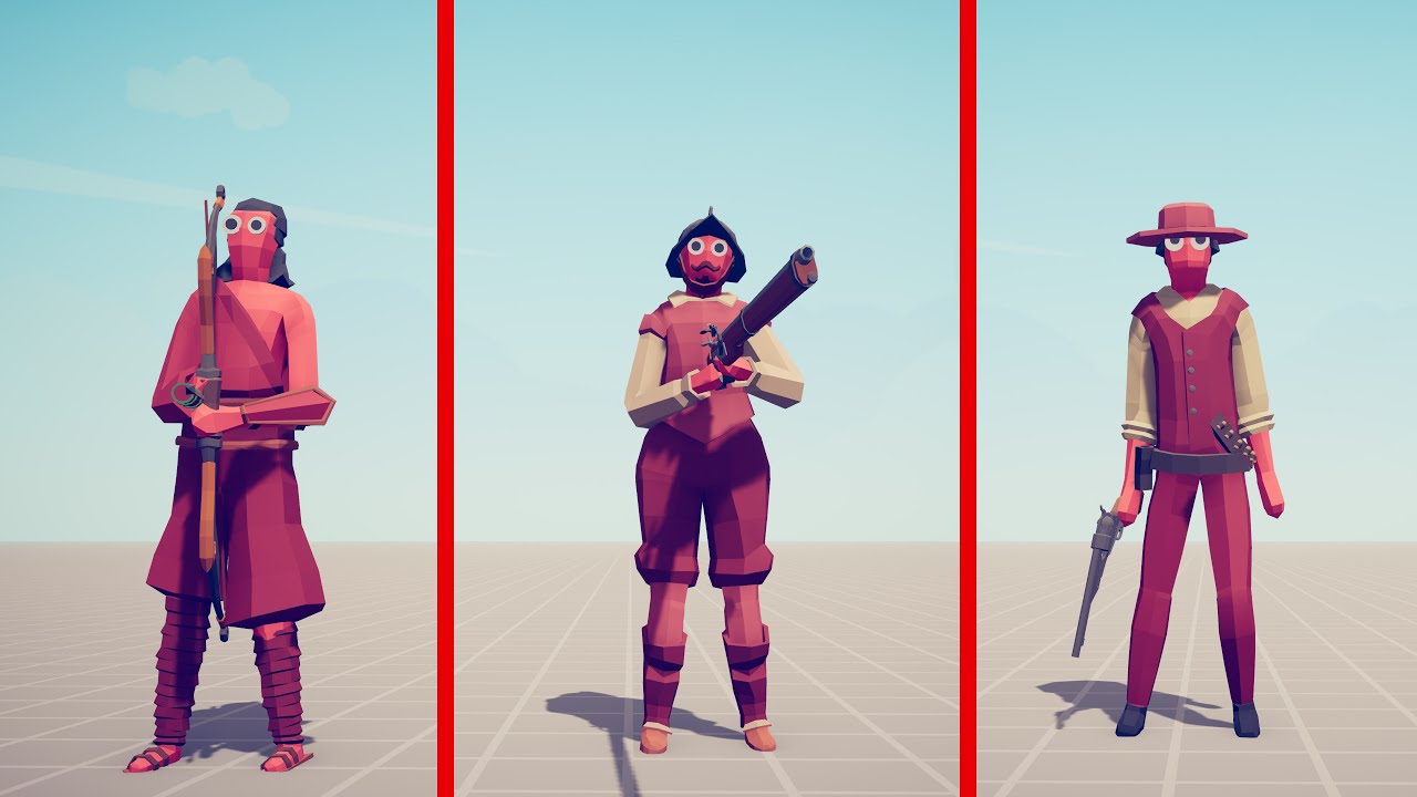 EVOLUTION OF FIRE WEAPONS - Totally Accurate Battle Simulator TABS