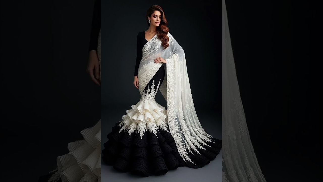 💞✨ New Trending Lehenga Design Saree new pattern design saree #Arti Silai Vlog 
