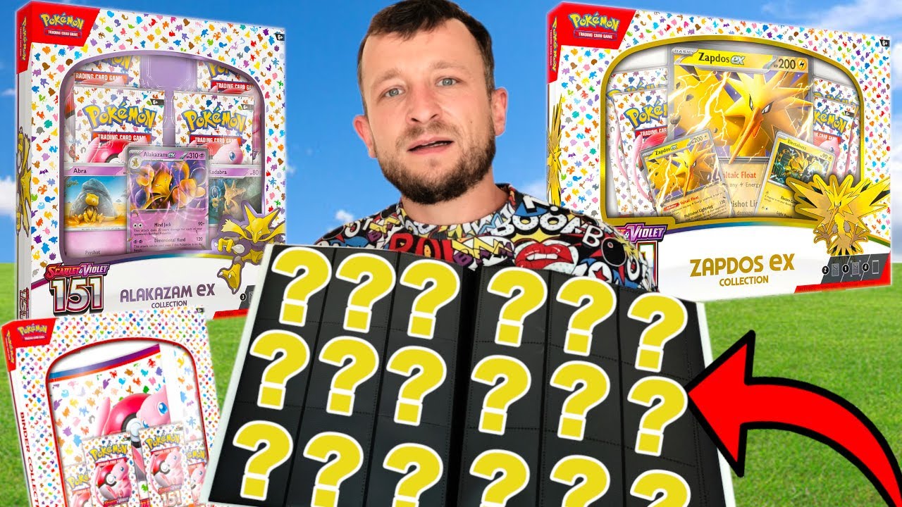 ten ALBUM NA KARTY POKEMON MUSISZ MIEĆ! OPENING WSZYSTKICH ZESTAWÓW Z 151 SCARLET & VIOLET!