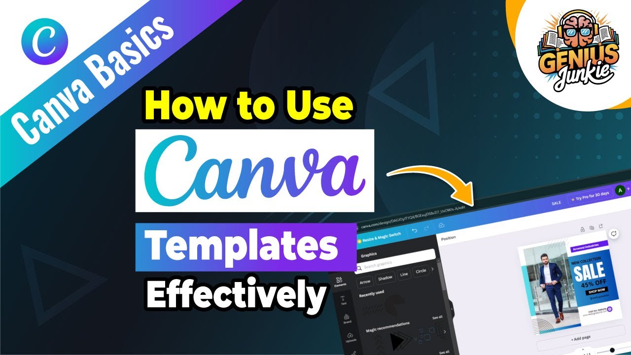 How to Use Canva Templates Effectively A Step by Step Guide | Genius Junkie
