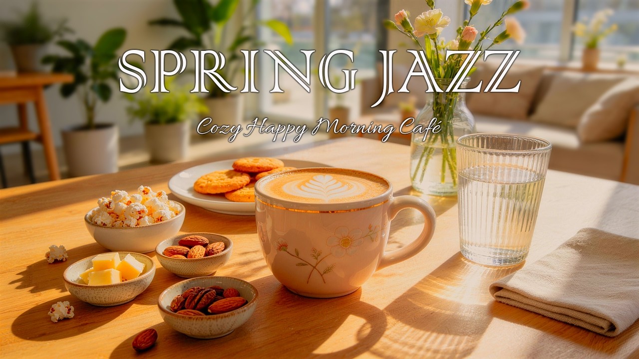 Relaxing Bossa Nova Jazz - Sunny Spring Morning Jazz Vibes for Working and Spring Study Time