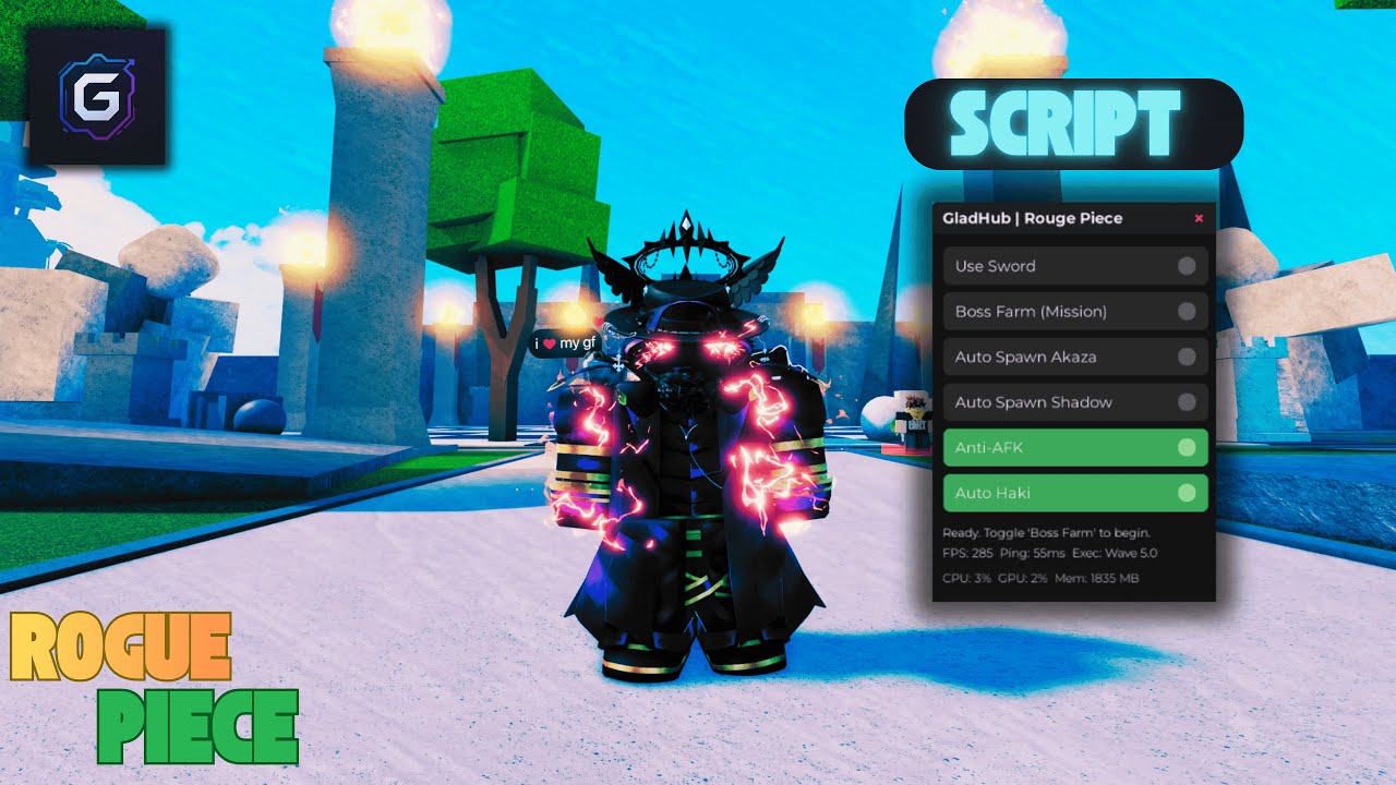 [QOL] Rogue Piece | Script Auto Farm | GladHub