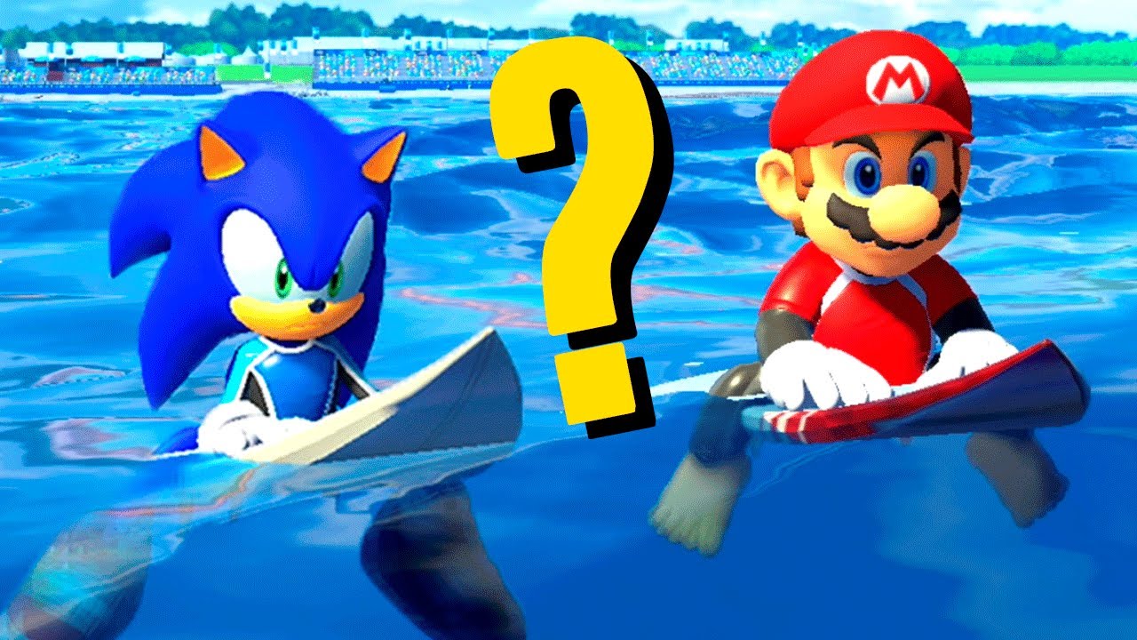 Mario vs Sonic no Surfe, Quem é Melhor? - Mario e Sonic Nos Jogos Olímpicos 2020