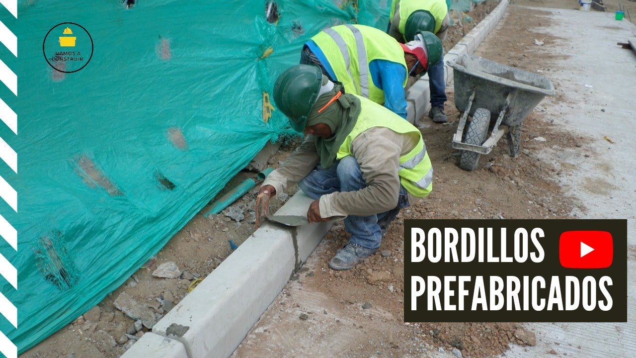Como Instalar Bordillos Prefabricados - Instalación de Sardineles U-10