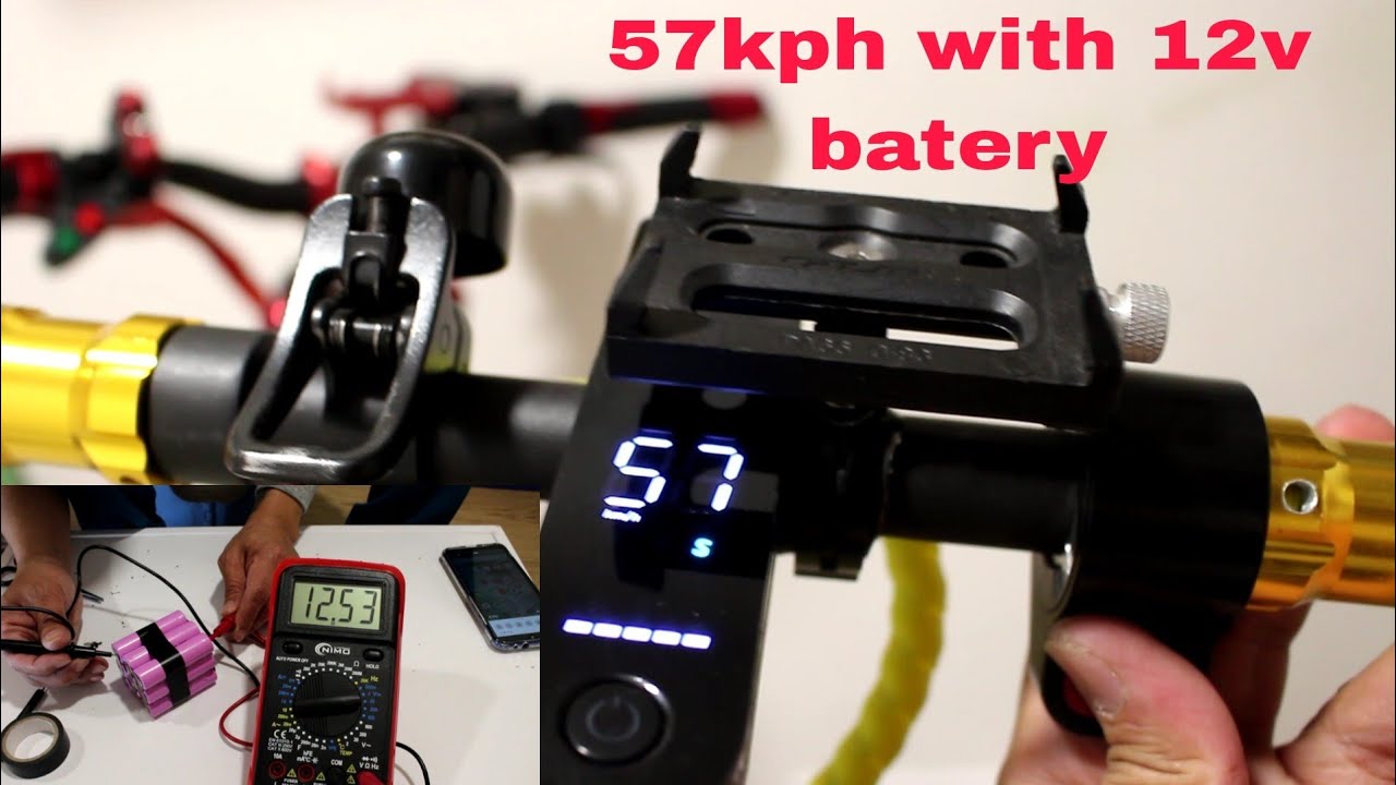 как сделать 12v 3s аккумулятор xiaomi pro2 максимальная скорость 57км/ч