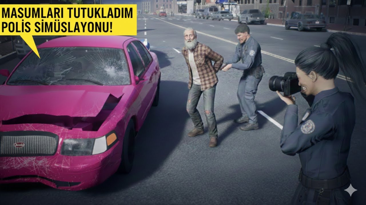 POLİS OLDUM MASUMLARI TUTUKLADIM POLİS SİMÜLATÖR