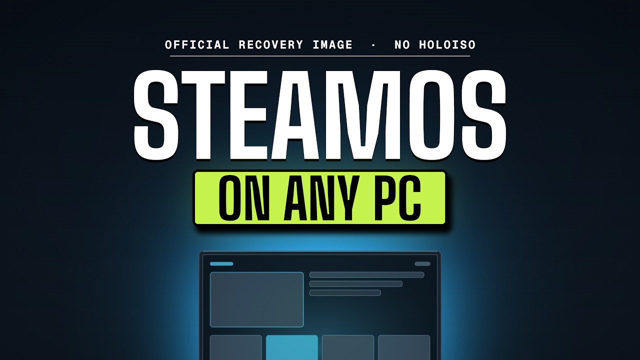 Как установить SteamOS на ПК или ноутбук (пошаговое руководство)