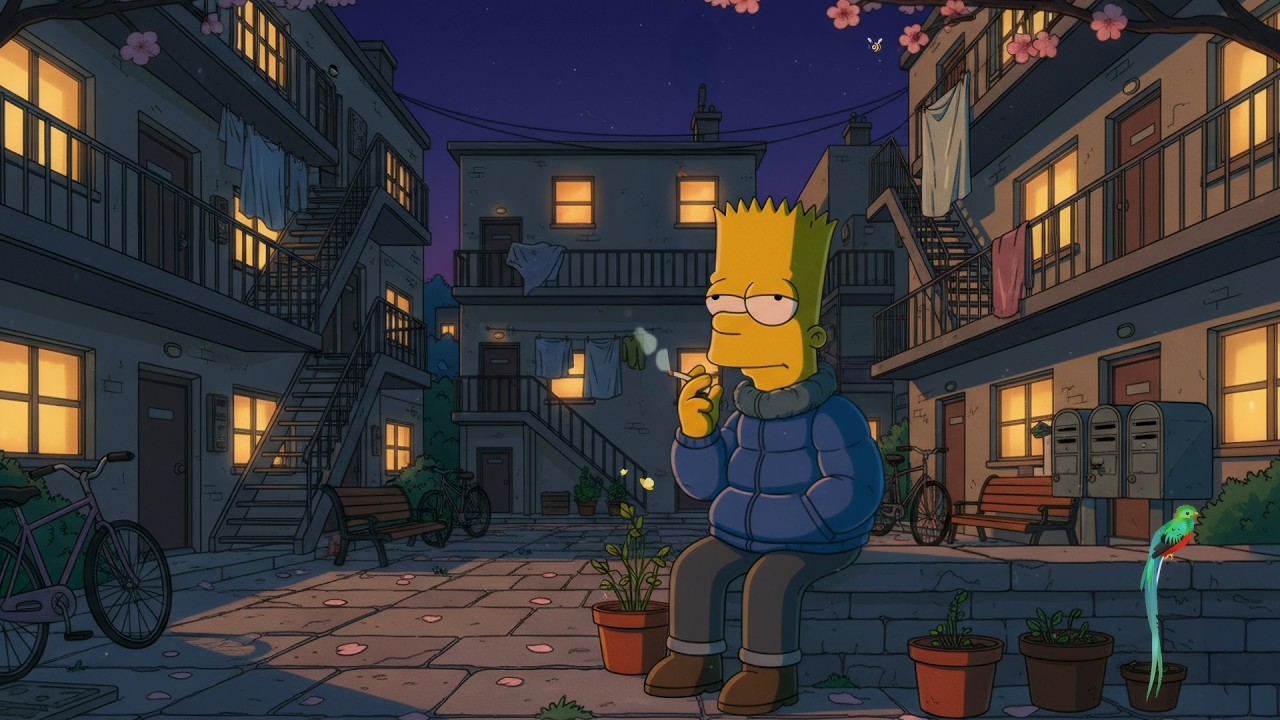 Relaxing Smoke Night 🚬 Lofi Melodies To Wash Away Stress