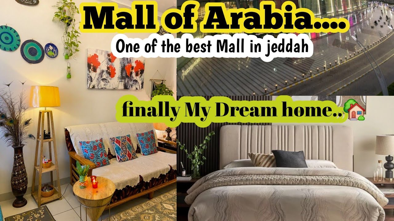 Mall of Arabia|My dream home🤩|Best shopping Mall in jeddah |#immilifeinmadinah