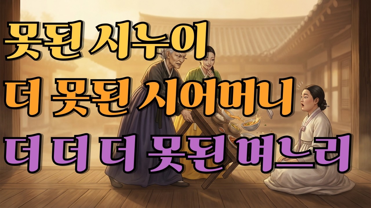시어머니가 밥상을 엎자, 며느리가 꺼내든 두루마리 한 장에 온 집안이 얼어붙었습니다 | 야담 | 민담 | 전설 | 옛날이야기 | 수면동화 | 오디오북 | 야담한뿌리 |