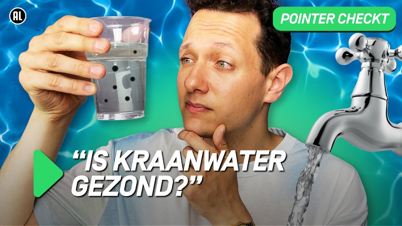 Medicijnen en PFAS in je water? Wij TESTEN 5 soorten drinkwater! | POINTER CHECKT #38 | NPO 3