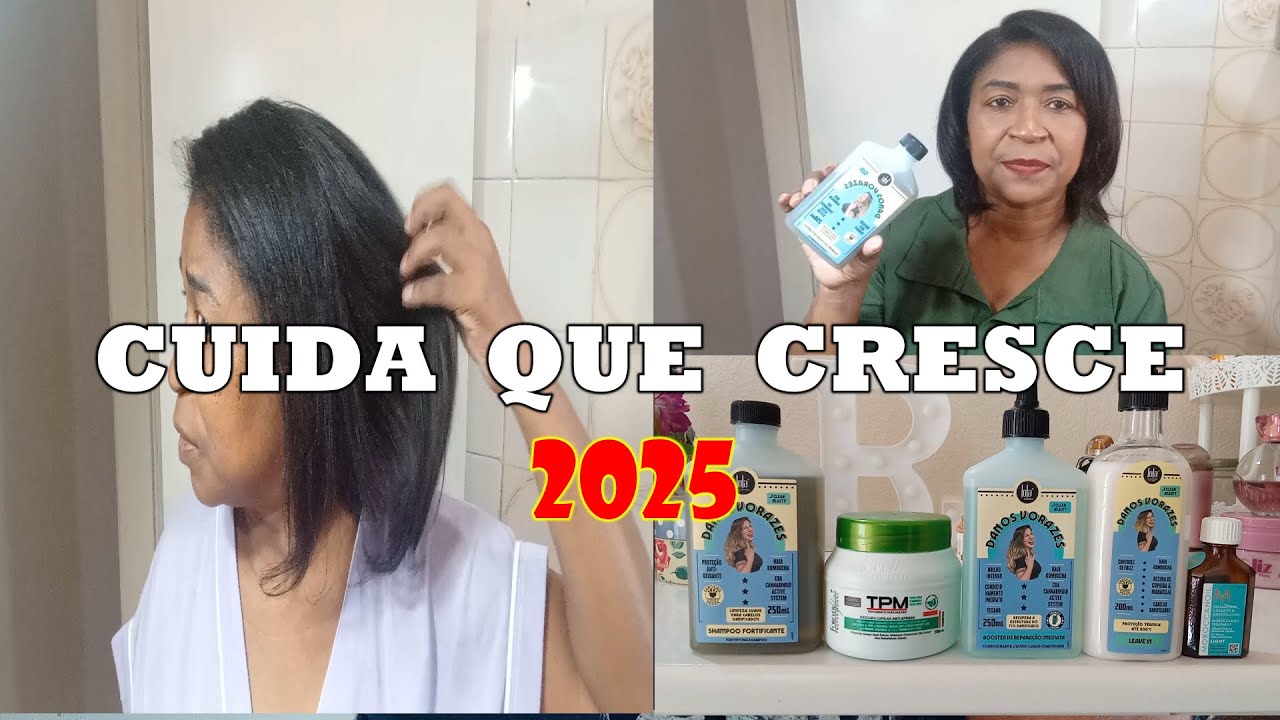 CUIDA QUE CRESCE/Crespa 4c alisada- Cuidados com o cabelo #crespaalisada #tratamentocapilar #lola