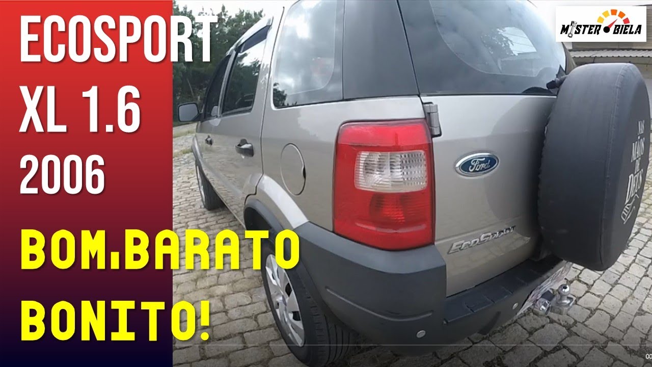ECOSPORT XL 1.6/ 2006 - Custo benefício é com este SUV da Ford!