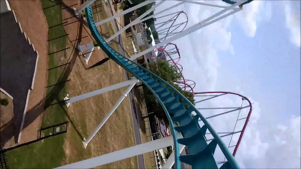 Carowinds: Fury 325 / On Ride Front Row POV / June 24, 2015