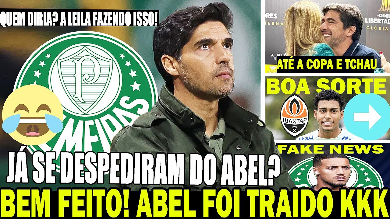 DEU RUIM! ABEL NÃO FICA ATÉ A COPA, MAS QUEM CHEGA? VEIGA SE DESPEDINDO , LUIGHI NUNCA MAIS....