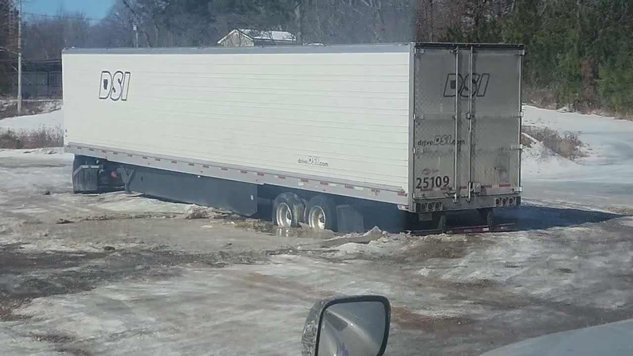 Truckers FACE Incredible Challenges Getting Goods To You In Winter Storms