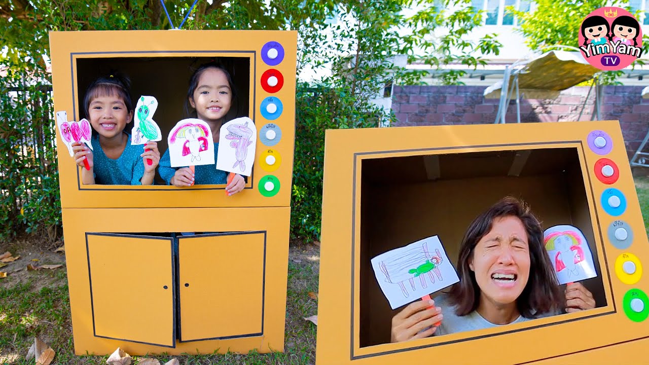 หนูยิ้มหนูแย้ม | เล่านิทานผ่านทีวีกล่องกระดาษ
