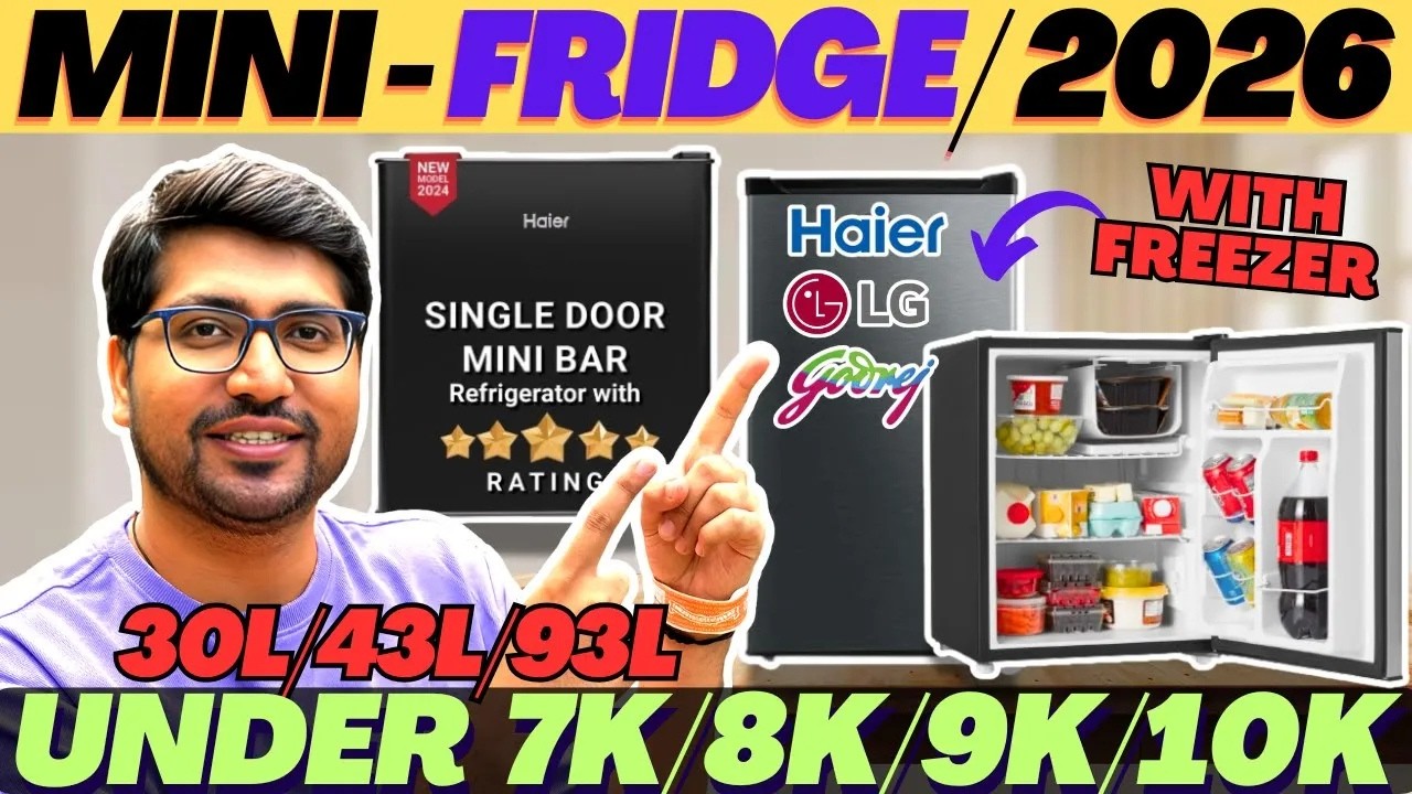 Best Mini Refrigerator In India 2026🔥Top 5 Best Mini Refrigerator🔥Best Mini Fridge Under 10000