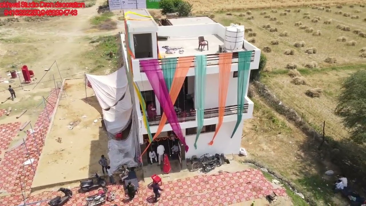 Fatehabad to Hansi Dron decoration By Nokhwal Studio 9416232250,9468394743