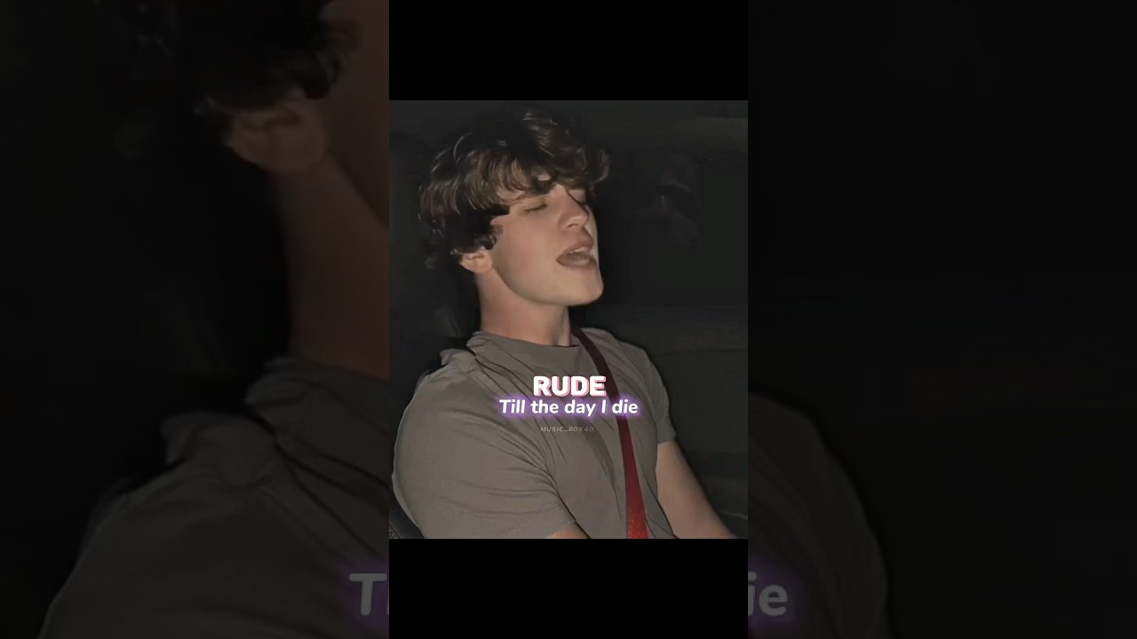 Rude - Magic! (Carter Ryan cover) #shorts #rude #music #cover