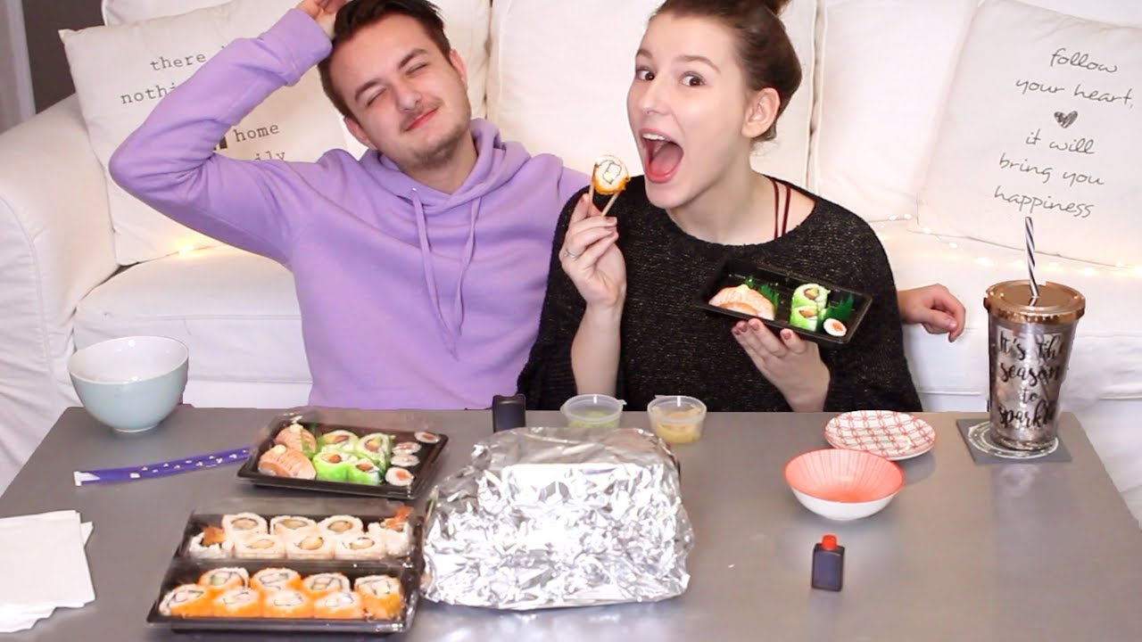 MEGA SUSHI MUKBANG!!! 😍🍣 ∙ All About Leonie